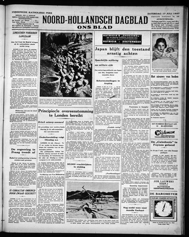 Noord-Hollandsch Dagblad : ons blad 1937-07-17