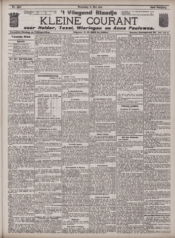 Vliegend blaadje : nieuws- en advertentiebode voor Den Helder 1913-05-21