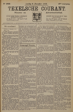 Texelsche Courant 1914-12-06