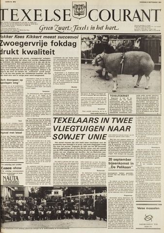 Texelsche Courant 1983-09-06