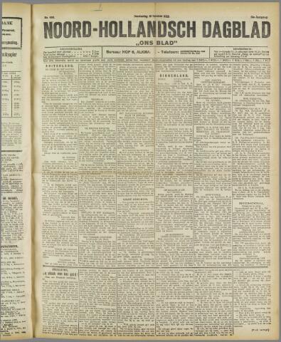 Noord-Hollandsch Dagblad : ons blad 1922-10-12