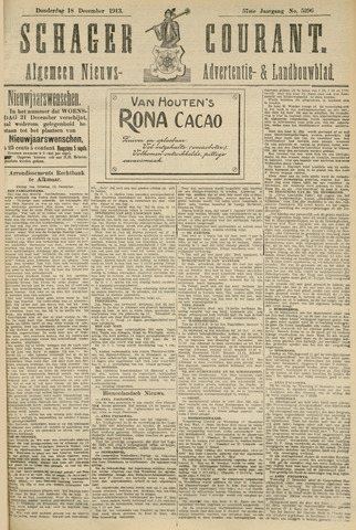 Schager Courant 1913-12-18