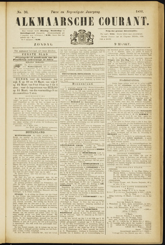 Alkmaarsche Courant 1890-03-09