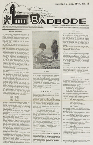 Badbode voor Callantsoog 1974-08-31