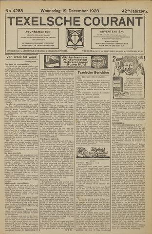 Texelsche Courant 1928-12-19