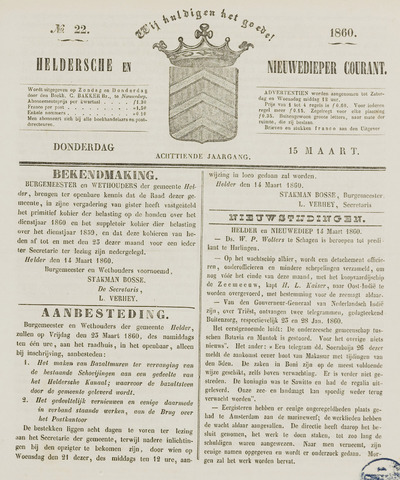 Heldersche en Nieuwedieper Courant 1860-03-15