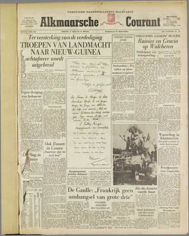 Alkmaarsche Courant 1958-07-01