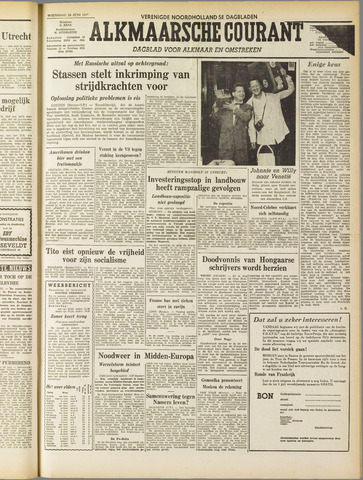 Alkmaarsche Courant 1957-06-26