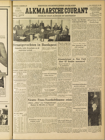 Alkmaarsche Courant 1956-10-24