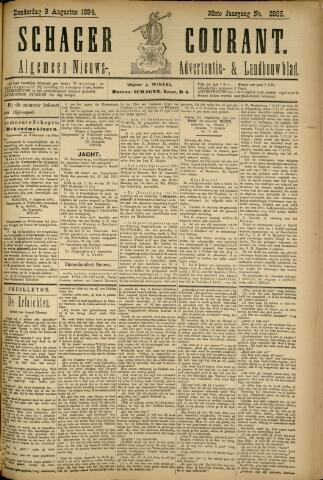 Schager Courant 1894-08-09