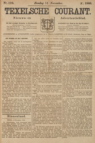 Texelsche Courant 1888-11-11