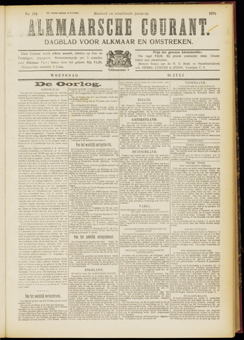 Alkmaarsche Courant 1915-07-28