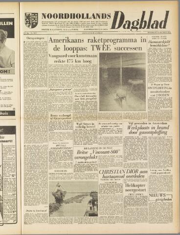 Noordhollands Dagblad : dagblad voor Alkmaar en omgeving 1957-10-24