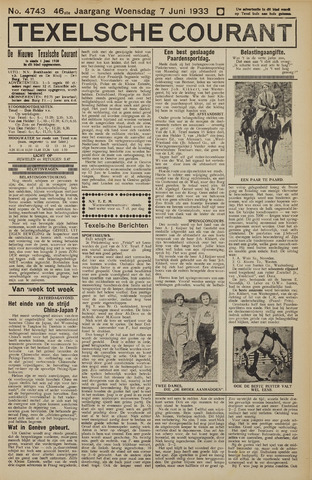 Texelsche Courant 1933-06-07