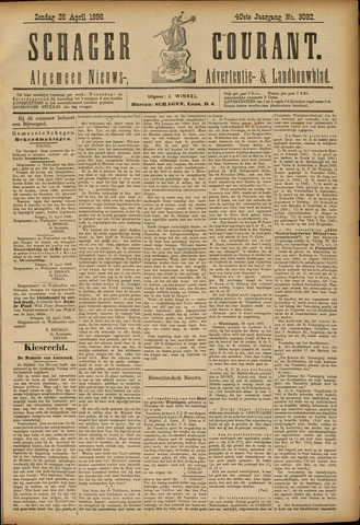 Schager Courant 1896-04-26