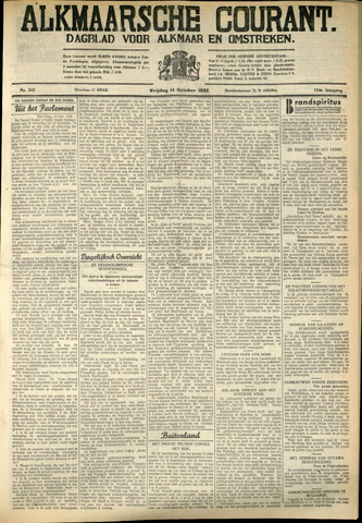 Alkmaarsche Courant 1932-10-14