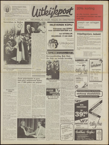 Uitkijkpost : nieuwsblad voor Heiloo e.o. 1987-12-02