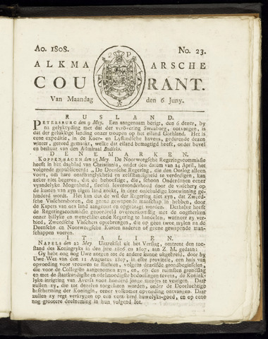 Alkmaarsche Courant 1808-06-06