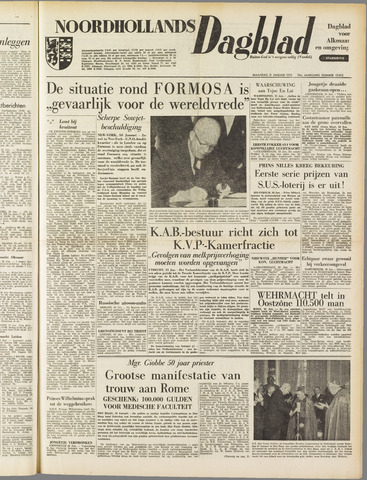 Noordhollands Dagblad : dagblad voor Alkmaar en omgeving 1955-01-31