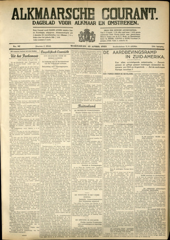 Alkmaarsche Courant 1932-04-13
