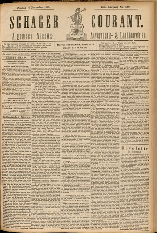 Schager Courant 1905-11-19