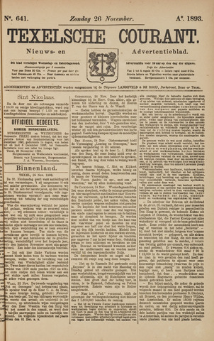 Texelsche Courant 1893-11-26