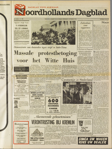 Noordhollands Dagblad : dagblad voor Alkmaar en omgeving 1970-05-09