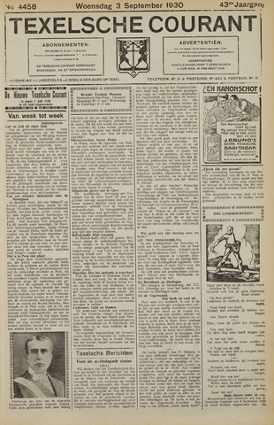 Texelsche Courant 1930-09-03