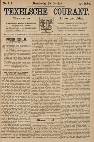 Texelsche Courant 1888-10-25