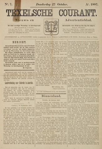 Texelsche Courant 1887-10-27