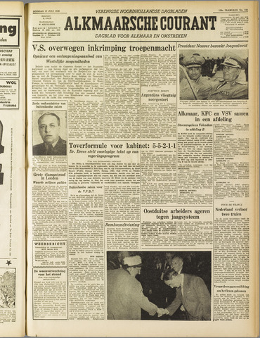 Alkmaarsche Courant 1956-07-17