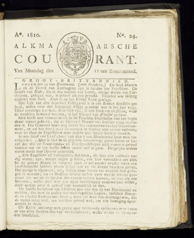 Alkmaarsche Courant 1810-06-11