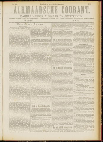 Alkmaarsche Courant 1915-05-28