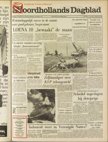 Noordhollands Dagblad : dagblad voor Alkmaar en omgeving 1966-04-04