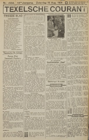 Texelsche Courant 1931-08-15