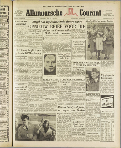 Alkmaarsche Courant 1958-03-07