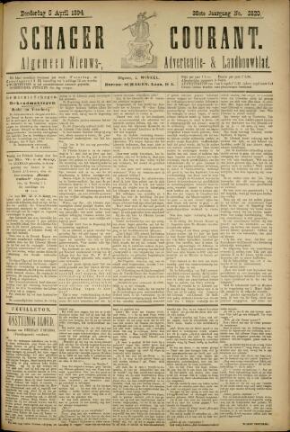 Schager Courant 1894-04-05
