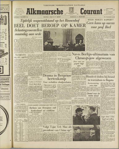 Alkmaarsche Courant 1958-12-17