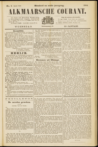 Alkmaarsche Courant 1904-01-20