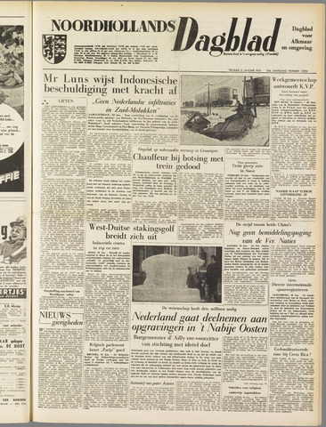 Noordhollands Dagblad : dagblad voor Alkmaar en omgeving 1955-01-21