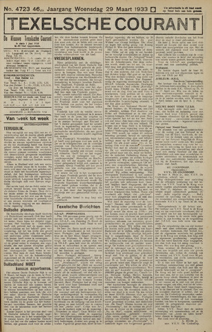 Texelsche Courant 1933-03-29