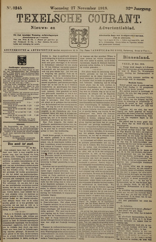 Texelsche Courant 1918-11-27