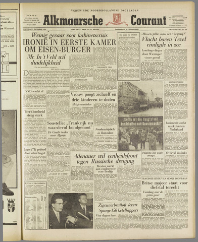 Alkmaarsche Courant 1958-12-03