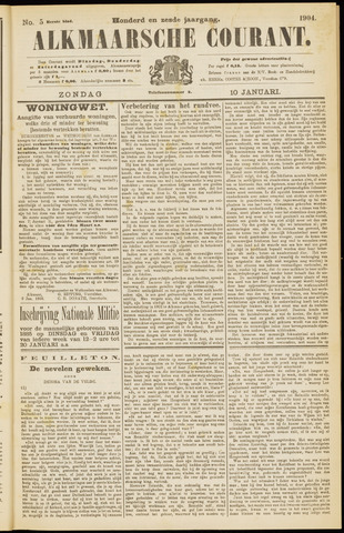 Alkmaarsche Courant 1904-01-10