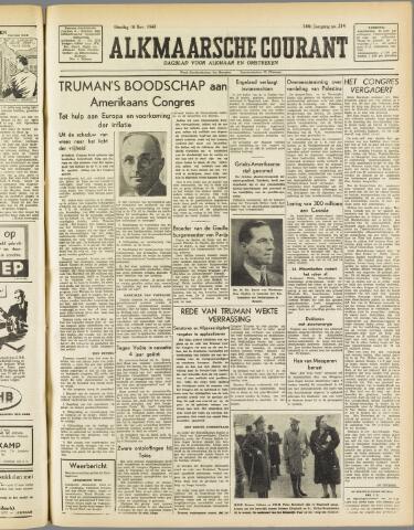 Alkmaarsche Courant 1947-11-18