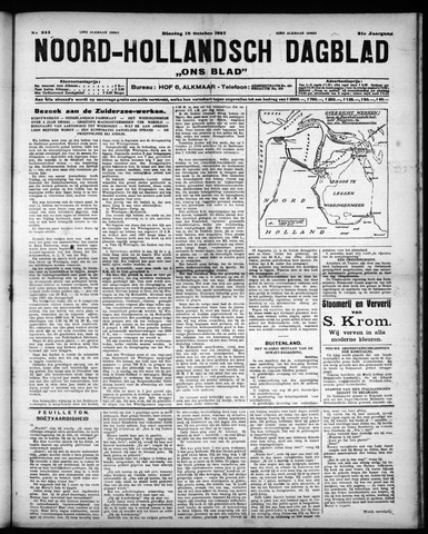 Noord-Hollandsch Dagblad : ons blad 1927-10-18