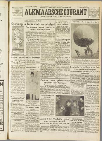 Alkmaarsche Courant 1952-03-29