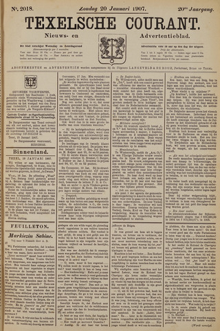 Texelsche Courant 1907-01-20