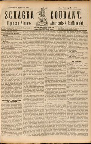 Schager Courant 1909-09-02