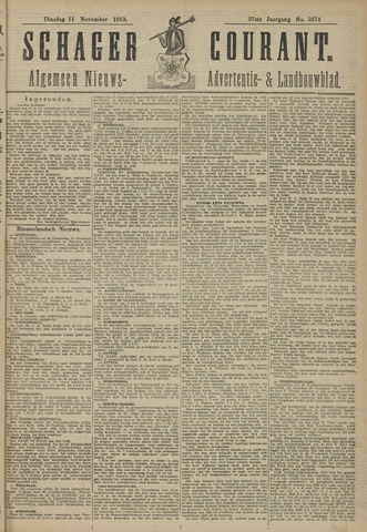 Schager Courant 1913-11-11